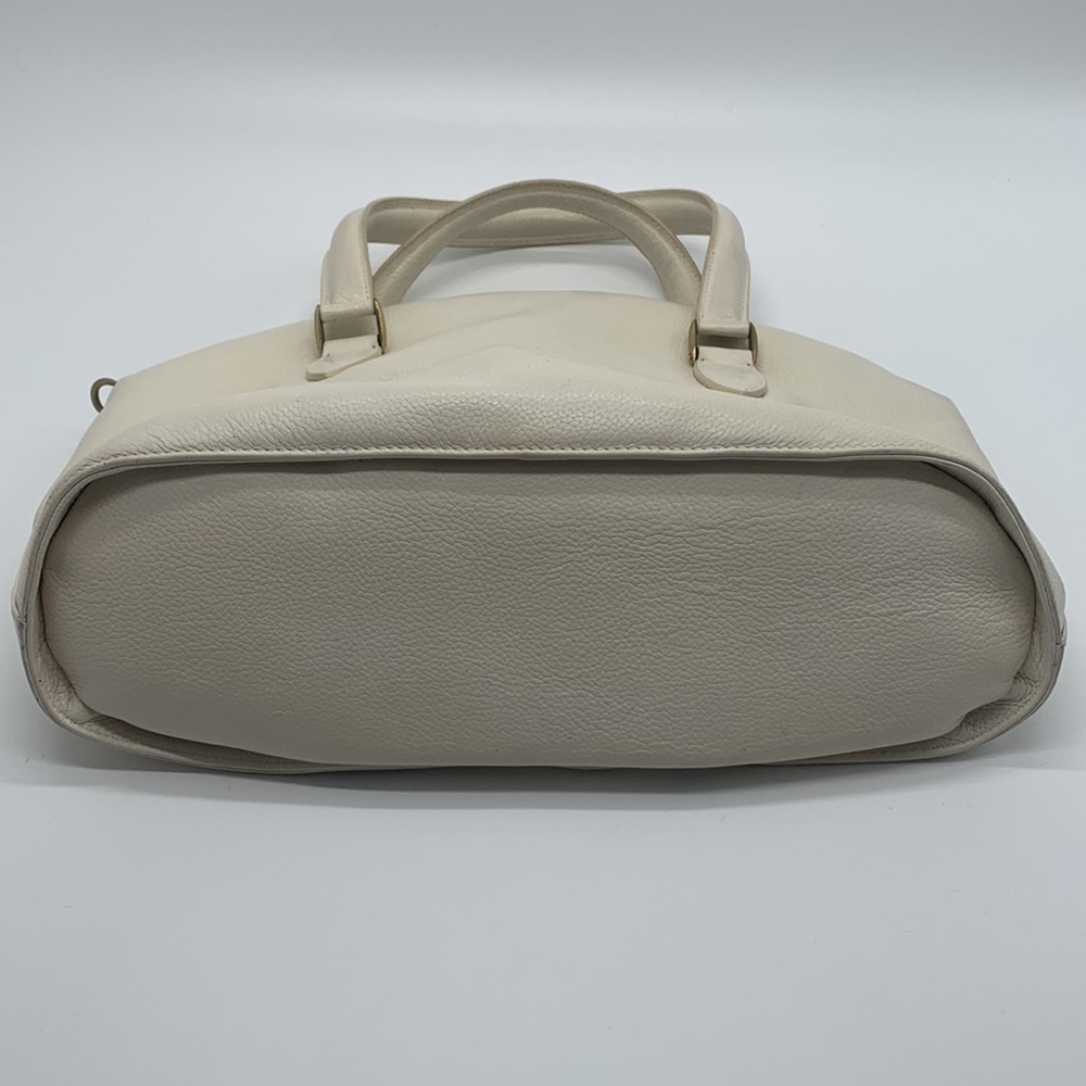 Vintage Coach Classic White Leather Bag - Picture 10 of 16